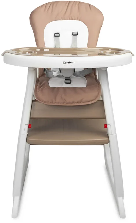 Дитячий стільчик для годування Caretero Homee Brown